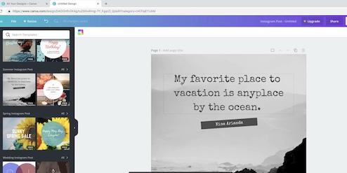 Tuesday Tutorial - Using Canva to Create Graphics